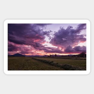 Scenic Sunset Over the Scenic Rim Sticker